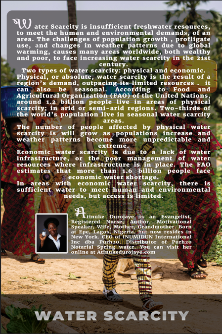 Water the Miracle of Life Series Seven - Water Scarcity (Ebook)
